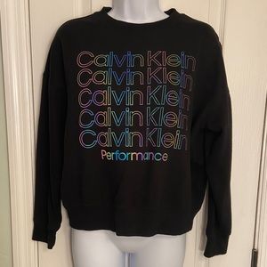 COPY - Calvin Klein performance black crewneck sweatshirt. Size small. Great co…